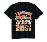 I Have The Heart of Warrior CHD Warrior CHD Awareness T-Shirt