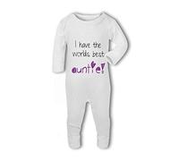 I Have The Worlds Best Auntie - Baby Romper Suit - 3-6 Months