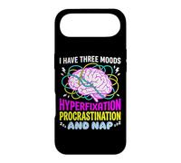 I Have Three Moods Hyperfixation Procrastination Nap Case for iPhone Air