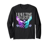 I Have Time to Listen Heart Hands Long Sleeve T-Shirt