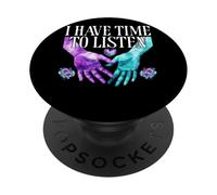 I Have Time To Listen Heart Hands PopSockets Adhesive PopGrip