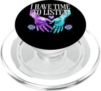 I Have Time To Listen Heart Hands PopSockets PopGrip for MagSafe