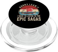 I Have To Listen The Epic Sagas Greek Odysseus Musical PopSockets PopGrip for MagSafe