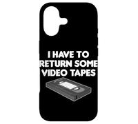 I Have To Return Some Video Tapes Video Cassette Case for iPhone 17