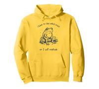 I Have To Say Weird Stuff Gen Alpha Meme Pullover Hoodie