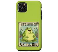 I Have to Say Weird Stuff or I'll Die Antisocial Authentic Case for iPhone 11 Pro Max