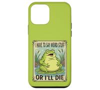 I Have to Say Weird Stuff or I'll Die Antisocial Authentic Case for iPhone 12 mini