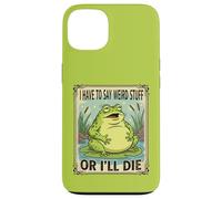 I Have to Say Weird Stuff or I'll Die Antisocial Authentic Case for iPhone 13