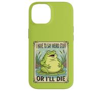 I Have to Say Weird Stuff or I'll Die Antisocial Authentic Case for iPhone 14