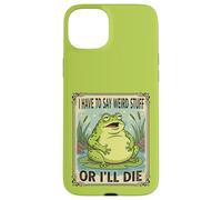 I Have to Say Weird Stuff or I'll Die Antisocial Authentic Case for iPhone 15 Plus