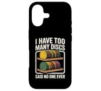 I Have Too Many Discs Dad Disc Golf Case for iPhone 17