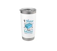 I Have Too Many Said No One Brick Building Block Builder Stainless Steel Insulated Tumbler