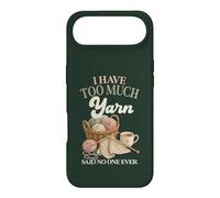 I Have Too Much Yarn Said No One Ever Knitting Humor Case for iPhone Air
