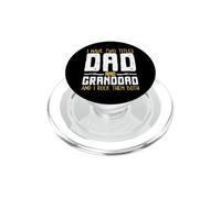I Have Two 2 Titles Dad And Granddad And I Rock Them Both PopSockets PopGrip for MagSafe