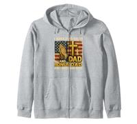 I Have Two Titles Dad & Papa I Rock Them Both Pray Shirt Zip Hoodie