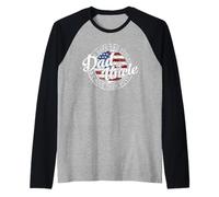 I Have Two Titles Dad & Uncle Vintage Stamp Fathers Day Raglan Baseball Tee