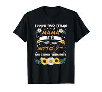 I Have Two Titles Mama And Situ Arabic Sitto Grandma Sittu T-Shirt
