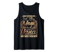I Have Two Titles Mom and Nana Leopard Tank Top