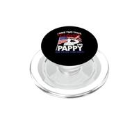 I Have Two Titles Veteran And Pappy And I Rock Them Both US PopSockets PopGrip for MagSafe