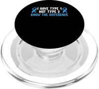 I Have Type 1 Not Type 2 Know The Difference PopSockets PopGrip for MagSafe