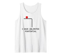 I Have Unlimited Potential - Funny Physics Math Tank Top