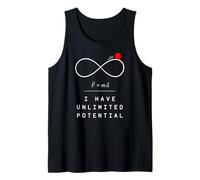 I Have Unlimited Potential - Funny Physics Math Tank Top