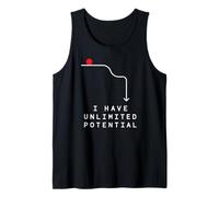 I Have Unlimited Potential - Funny Physics Math Tank Top