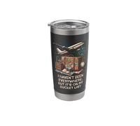 I Haven'T Been Everywhere, But It's On My Bucket List Stainless Steel Insulated Tumbler