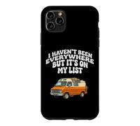 I Haven't Been Everywhere But It's On My List Hippy Van Life Case for iPhone 11 Pro Max