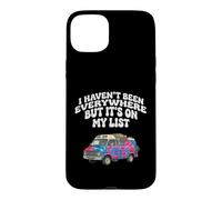 I Haven't Been Everywhere But It's On My List Hippy Van Life Case for iPhone 15 Plus