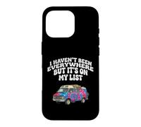 I Haven't Been Everywhere But It's On My List Hippy Van Life Case for iPhone 16 Pro