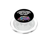 I Haven't Been Everywhere But It's On My List Hippy Van Life PopSockets PopGrip for MagSafe