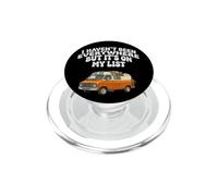 I Haven't Been Everywhere But It's On My List Hippy Van Life PopSockets PopGrip for MagSafe