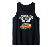 I Haven't Been Everywhere But It's On My List Hippy Van Life Tank Top