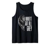 I Haven't Got All Grey Funny Alien Pun Sci-Fi Tank Top
