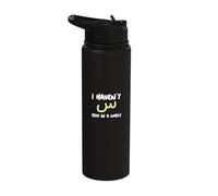I Haven't Seen You in A While | Arabic Calligraphy Letter Stainless Steel Insulated Water Bottle