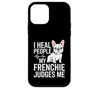 I Heal People My Frenchie Judges Me Nurse Case for iPhone 12 mini