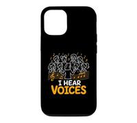 I Hear Voices Choir Singing Music Notes Case for iPhone 12/12 Pro