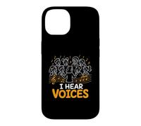I Hear Voices Choir Singing Music Notes Case for iPhone 14