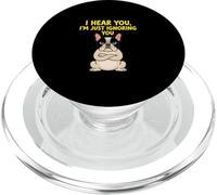 I Hear You I'm Just Judging You Frenchie Humor PopSockets PopGrip for MagSafe