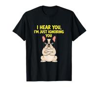I Hear You I'm Just Judging You Frenchie Humor T-Shirt