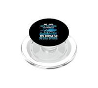 I Heard You Should Go Scuba Diving Funny Dive Diver PopSockets PopGrip for MagSafe
