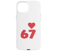 I Heart 67 Boys Valentines 67 Meme Case for iPhone 15 Plus