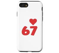 I Heart 67 Boys Valentines 67 Meme Case for iPhone SE (2020) / 7/8