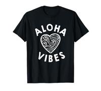 I Heart Aloha Vibes Wavy Hawaii T-Shirt