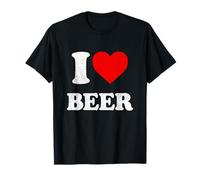 I Heart Beer Funny Beer Drinker I Love Beer T-Shirt