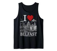 I Heart Belfast I Love Belfast Souvenir Tank Top