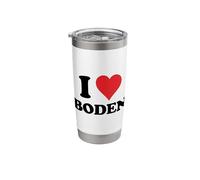 I Heart Boden First Name I Love Personalized Stuff Stainless Steel Insulated Tumbler