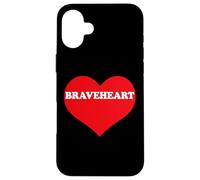 I Heart Braveheart, I Love Braveheart Custom Case for iPhone 16 Plus