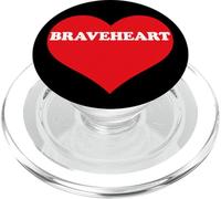 I Heart Braveheart, I Love Braveheart Custom PopSockets PopGrip for MagSafe